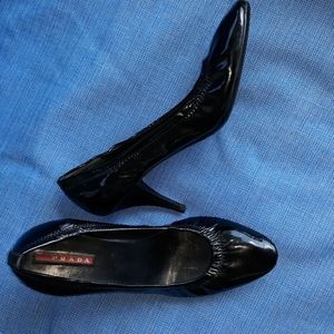 Loved Black Prada heels 37 1/2